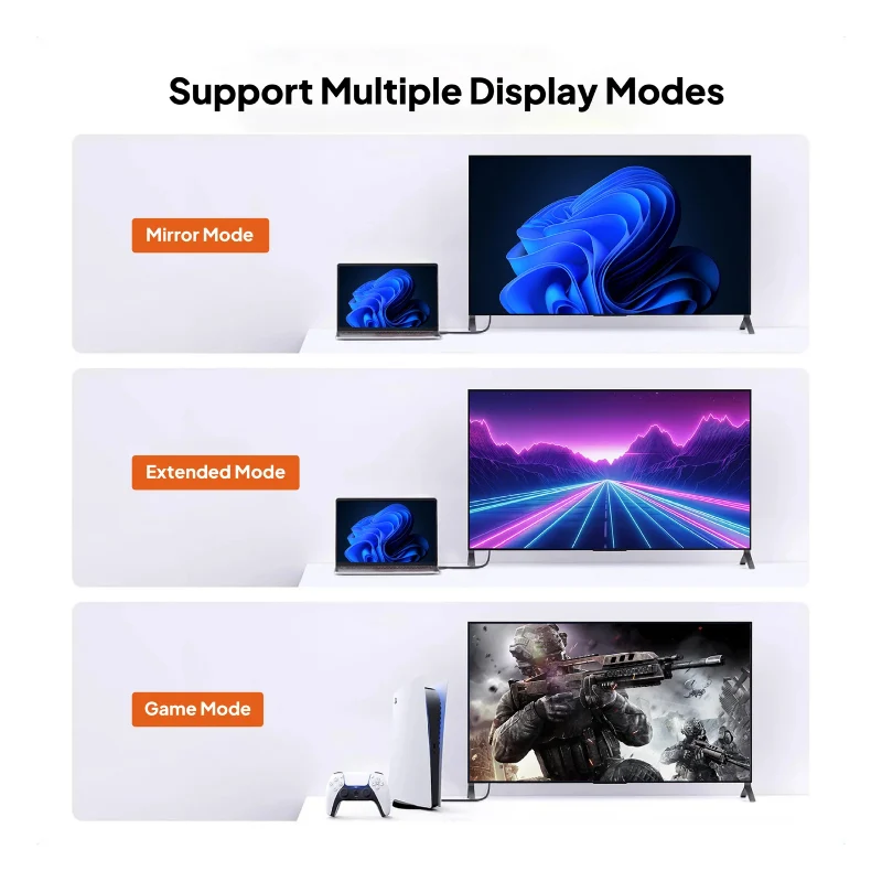 كابل موصيل HDMI 2.0، 4K بتردد 60 هرتز، بطول 10 متر، باللون الأزرق