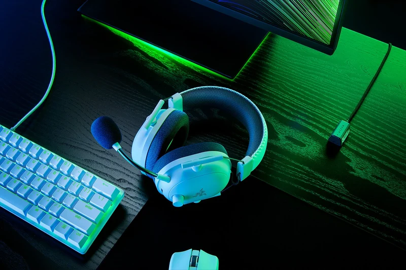 BlackShark V2 Pro (2023) Wireless Gaming Headset - Wireless / Bluetooth / White