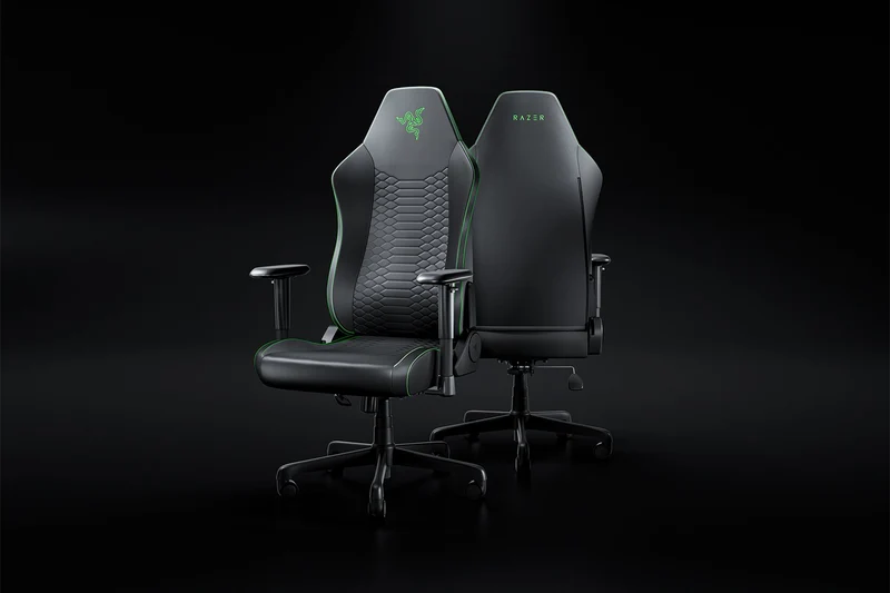 Razer Iskur V2 X NewGen Gaming Chair - Black/Green