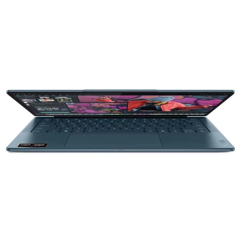 Lenovo Yoga Slim 7 Gen 10 Copilot+ PC - 14" WUXGA OLED / AMD Ryzen AI 7 350 / 32GB / 1TB (NVMe M.2 SSD) / AMD Radeon 860M / AI, up to 50 TOPS / Win 11 Home / 2YW / Arabic/English / Tidal Teal - Laptop