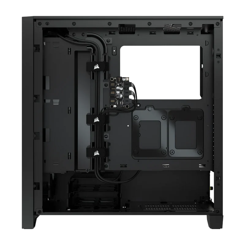 حافظة كورساير iCUE 4000X RGB ميد تاور، أسود