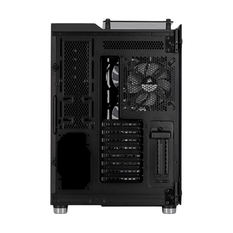 حافظة كورساير كريستال سيريز 680X RGB ميد تاور، أسود