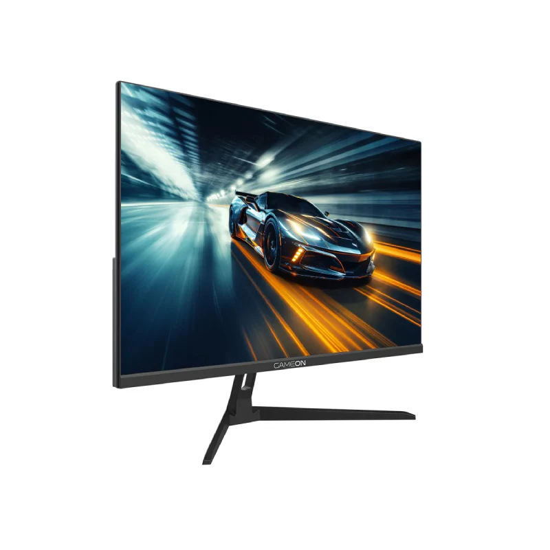 شاشة ألعاب جيم أون GOAE24QHD180IPS من سلسلة برو، مقاس 24 بوصة، QHD، تردد تحديث 180 هرتز، زمن استجابة 0.5 مللي ثانية، ديسبلاي بورت، HDMI، مخرج صوت، باللون الأسود