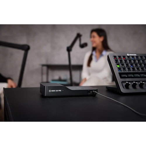 واجهة صوت إلجاتو ويف XLR برو بتوصيل USB-C - أسود