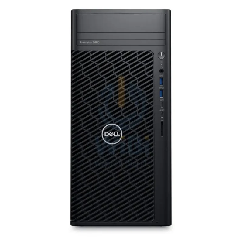 Dell Precision 3680 Tower Workstation - i9-14900K 3.2GHz / 24-Cores / 128GB / 8TB (NVMe M.2 SSD) / RTX A400 4GB VGA / Win 11 Pro / 2YW