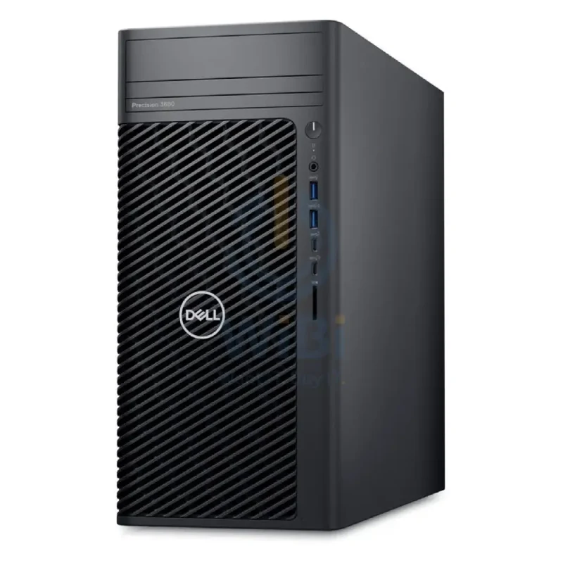 Dell Precision 3680 Tower Workstation - i9-14900K 3.2GHz / 24-Cores / 128GB / 8TB (NVMe M.2 SSD) / RTX A400 4GB VGA / Win 11 Pro / 2YW
