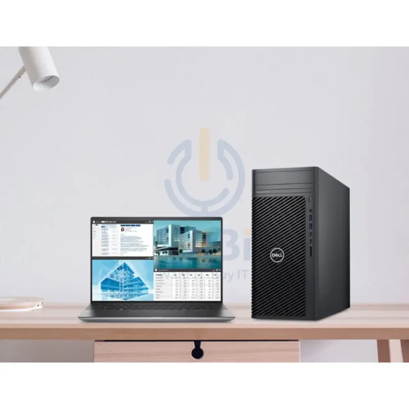 Dell Precision 3680 Tower Workstation - i9-14900K 3.2GHz / 24-Cores / 128GB / 8TB (NVMe M.2 SSD) / RTX A400 4GB VGA / Win 11 Pro / 2YW