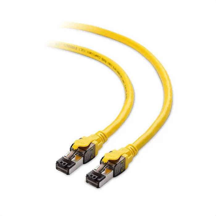 كابل شبكة كيويس CAT8، RJ-45 / CAT8 / بسرعة 40 جيجابت في الثانية / بطول 15 متر
