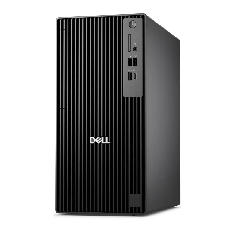 كمبيوتر مكتبي ديل برو تاور بلس QBT1250، معالج ألترا 7 265، ذاكرة وصول عشوائي 32 جيجابايت، محرك أقراص صلبة NVMe M.2 بسعة 1 تيرابايت، دوس (بدون نظام تشغيل)، ضمان 3 سنوات