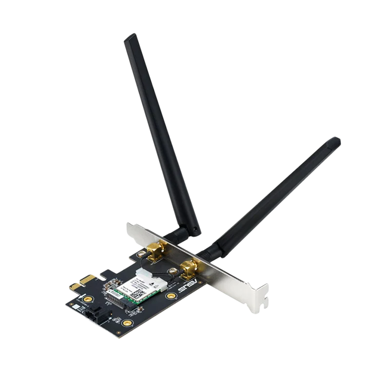 محول أسوس PCE-AXE5400 واي فاي 6E بواجهة PCI-E