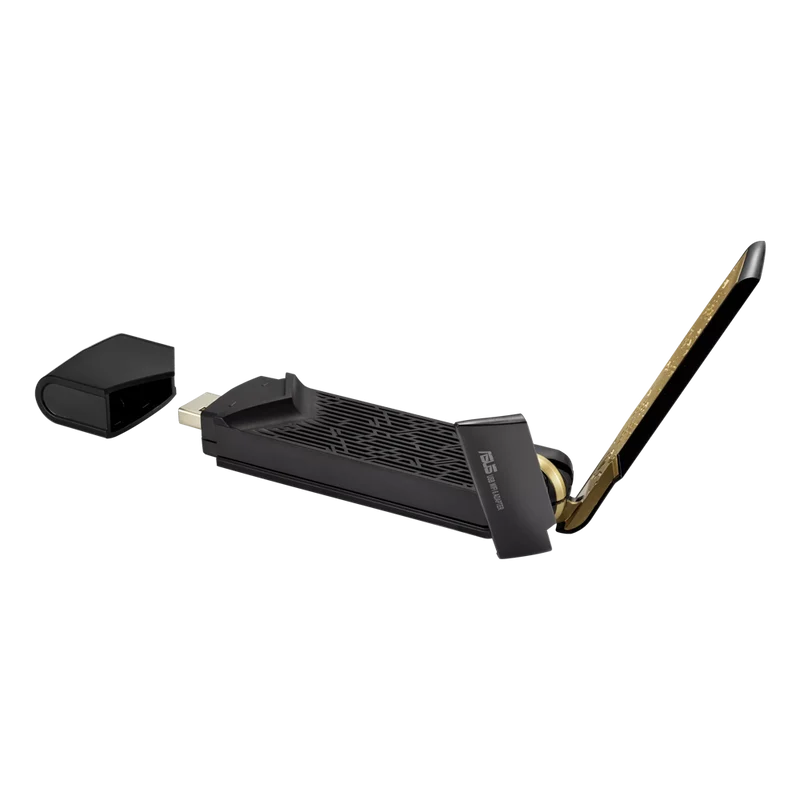 محول لاسلكي إيسوس USB AX56 واي فاي 6 AX1800 ثنائي النطاق