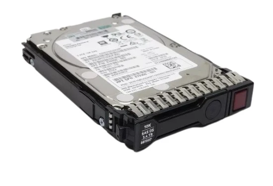 قرص صلب إتش بي إي SAS 12G سعة 2.4 تيرابايت - محرك أقراص صلبة HDD بسعة 2.4 تيرابايت / حجم 2.5 بوصة / SAS / سرعة 10000 دورة في الدقيقة / ضمان سنة واحدة