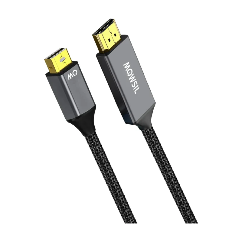 كابل موصيل ميني ديسبلاي بورت إلى HDMI، بدقة 4K / بطول 2 متر