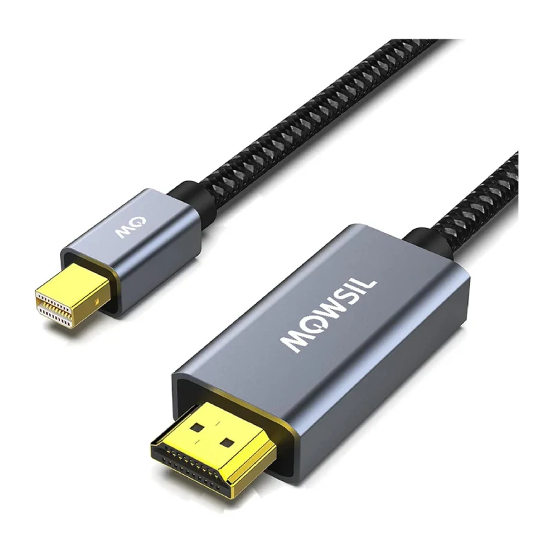 كابل موصيل ميني ديسبلاي بورت إلى HDMI، بدقة 4K / بطول 2 متر