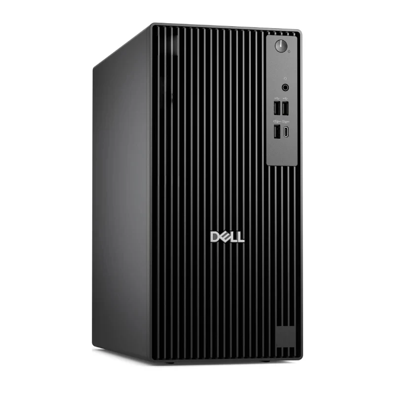 كمبيوتر ديل برو تاور QCT1250 - i7 / 8 جيجابايت / 1 تيرابايت (محرك أقراص صلبة SSD بتقنية NVMe M.2) / DOS (بدون نظام تشغيل) / ضمان سنة