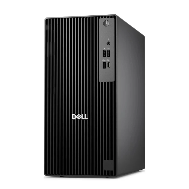 كمبيوتر ديل برو تاور QCT1250 - i7 / 8 جيجابايت / 1 تيرابايت (محرك أقراص صلبة SSD بتقنية NVMe M.2) / DOS (بدون نظام تشغيل) / ضمان سنة