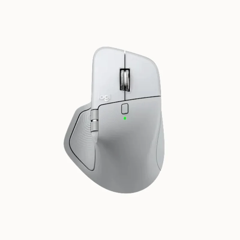 Logitech MX Master 4 Advanced Wireless/BT Mouse for Mac - White/Silver