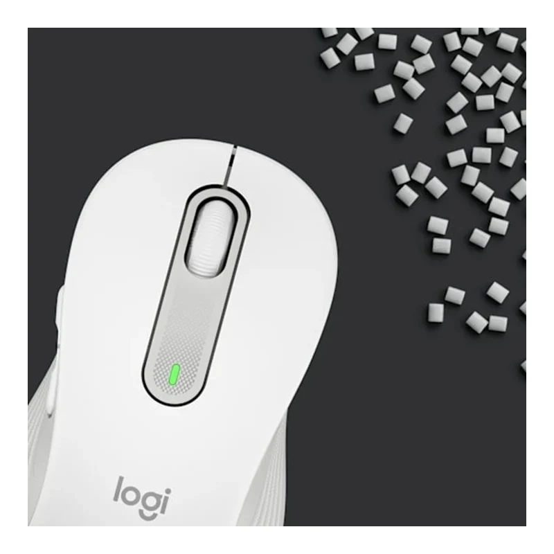 Logitech M650 Signature Wireless Mouse - Large / Off-White