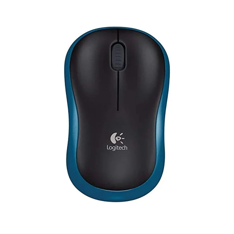 Logitech M185 Wireless Mouse - Blue
