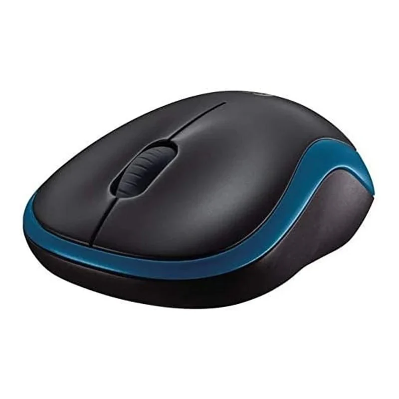Logitech M185 Wireless Mouse - Blue