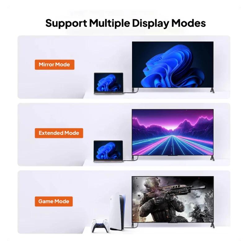 كابل موسيل إتش دي إم آي 1.4، دقة 4K / تردد 30 هرتز / بطول 20 متر / أحمر/رمادي