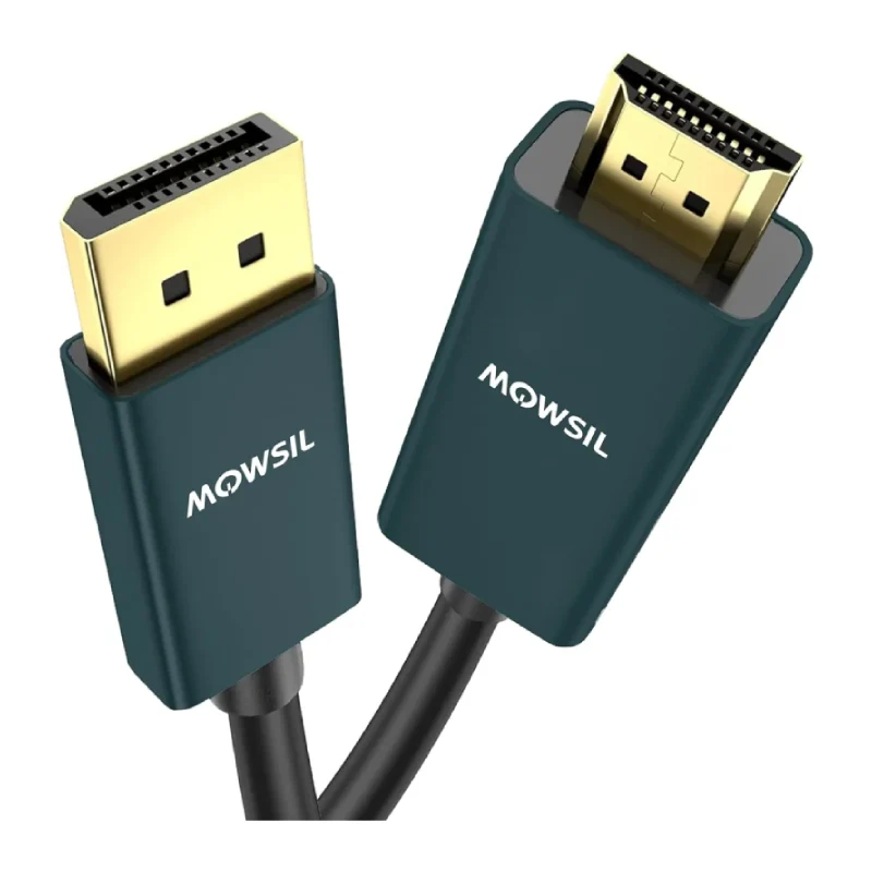 كابل موصيل من ديسبلاي بورت إلى HDMI، 4K، بطول 2 متر