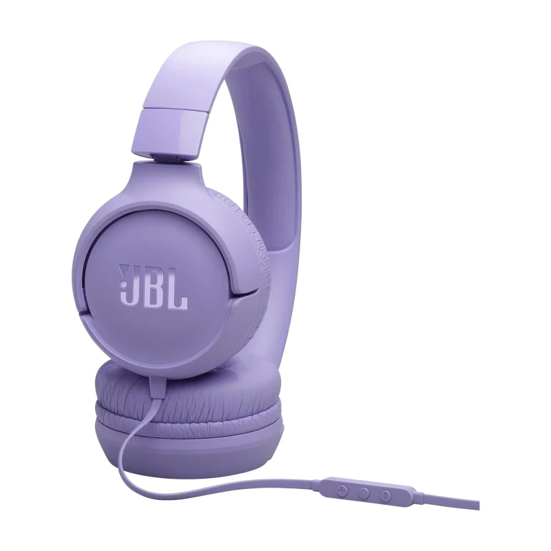 JBL Tune 520C Wired Headphones - On-Ear / USB-C / Purple