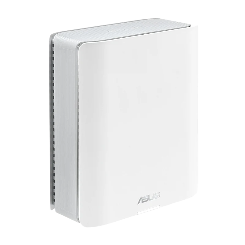 جهاز توجيه شبكي ASUS ZenWiFi BT10، حزمة من قطعتين، ثلاثي النطاق، واي فاي 7، 802.11be، أبيض