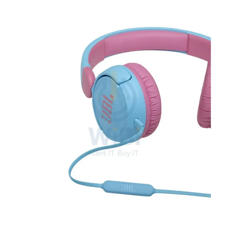 JBL JR310 Wired Kids Headphones - Over-ear / Wired / Blue