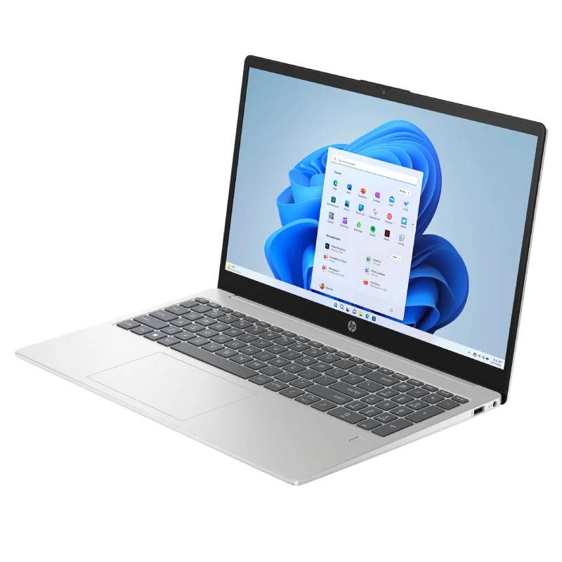 HP - 15.6" FHD Touch / Core 5 120U / 16GB / 512GB (NVMe M.2 SSD) / Win 11 Home / English Keys / 15-FD0215DX - Laptop