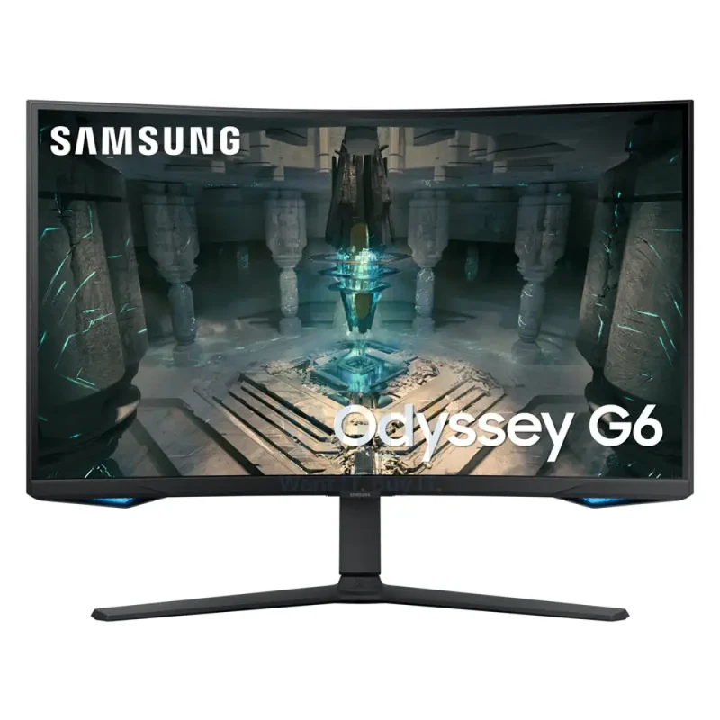 Samsung Odyssey G6 LS32BG650EMXUE Smart Gaming Monitor - 32.0" VA QHD / 1ms / USB / HDMI / DisplayPort / LAN / Wi-Fi / Bluetooth / Black - Monitor