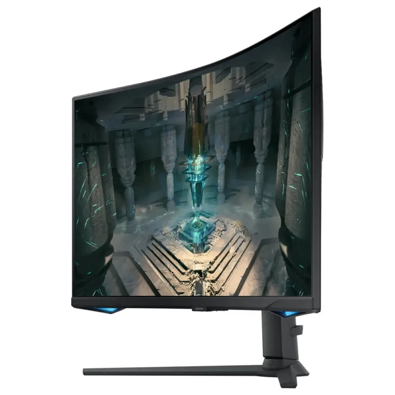 Samsung Odyssey G6 LS32BG650EMXUE Smart Gaming Monitor - 32.0" VA QHD / 1ms / USB / HDMI / DisplayPort / LAN / Wi-Fi / Bluetooth / Black - Monitor