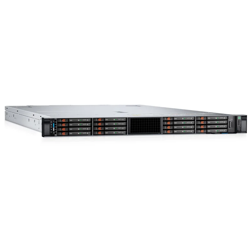 خادم ديل باور إيدج R660، معالجان Xeon Silver 4410Y بسرعة 2.00 جيجاهرتز، 12 نواة، 2×32 جيجابايت، 2×960 جيجابايت SSD، 2×1100 واط، راك (1U)