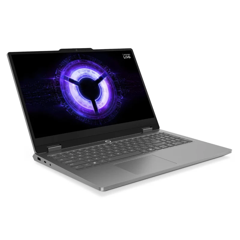 لابتوب لينوفو LOQ - شاشة FHD حجم 15.6 بوصة / بطاقة رسومات RTX 5050 سعة 8 جيجابايت / معالج i7-13650HX / ذاكرة 16 جيجابايت / محرك أقراص صلبة NVMe M.2 SSD بسعة 512 جيجابايت / رمادي لونا