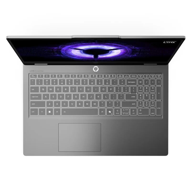 لابتوب لينوفو LOQ - شاشة FHD حجم 15.6 بوصة / بطاقة رسومات RTX 5050 سعة 8 جيجابايت / معالج i7-13650HX / ذاكرة 16 جيجابايت / محرك أقراص صلبة NVMe M.2 SSD بسعة 512 جيجابايت / رمادي لونا