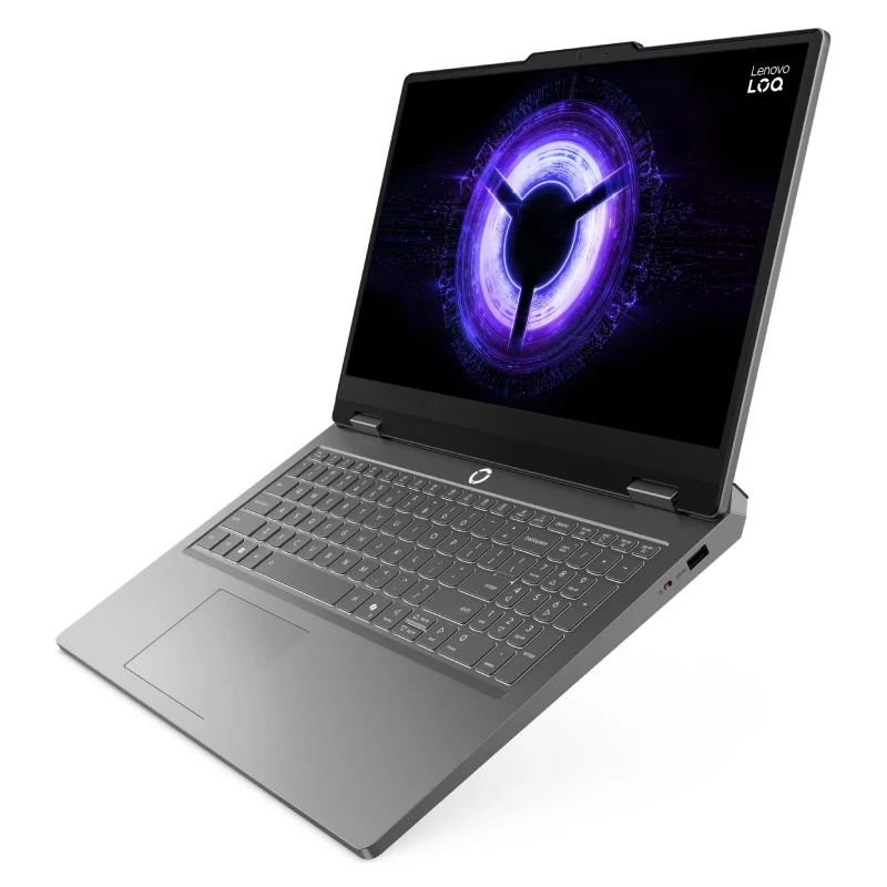 لابتوب لينوفو LOQ - شاشة FHD حجم 15.6 بوصة / بطاقة رسومات RTX 5050 سعة 8 جيجابايت / معالج i7-13650HX / ذاكرة 16 جيجابايت / محرك أقراص صلبة NVMe M.2 SSD بسعة 512 جيجابايت / رمادي لونا