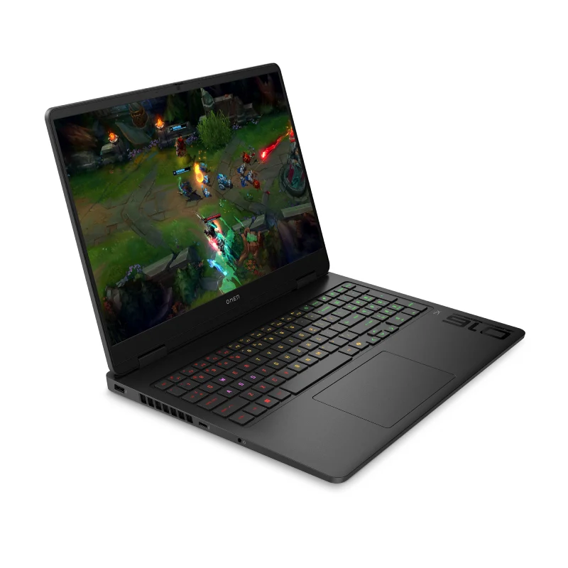 لابتوب إتش بي أومِن، مقاس 16 بوصة، دقة 2K، RTX 5070 بسعة 8 جيجابايت، i9-14900HX، ذاكرة وصول عشوائي 32 جيجابايت، قرص حالة صلبة NVMe M.2 بسعة 1 تيرابايت، 16-AM0004NE، لوحة مفاتيح إنجليزية/عربية، أسود شادو