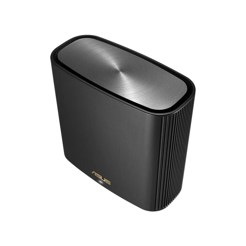 نظام أسوس زين واي فاي AX XT8 ميش واي فاي 6 ثلاثي النطاق للمنزل بالكامل، عبوة من قطعتين – AX6600 – أسود