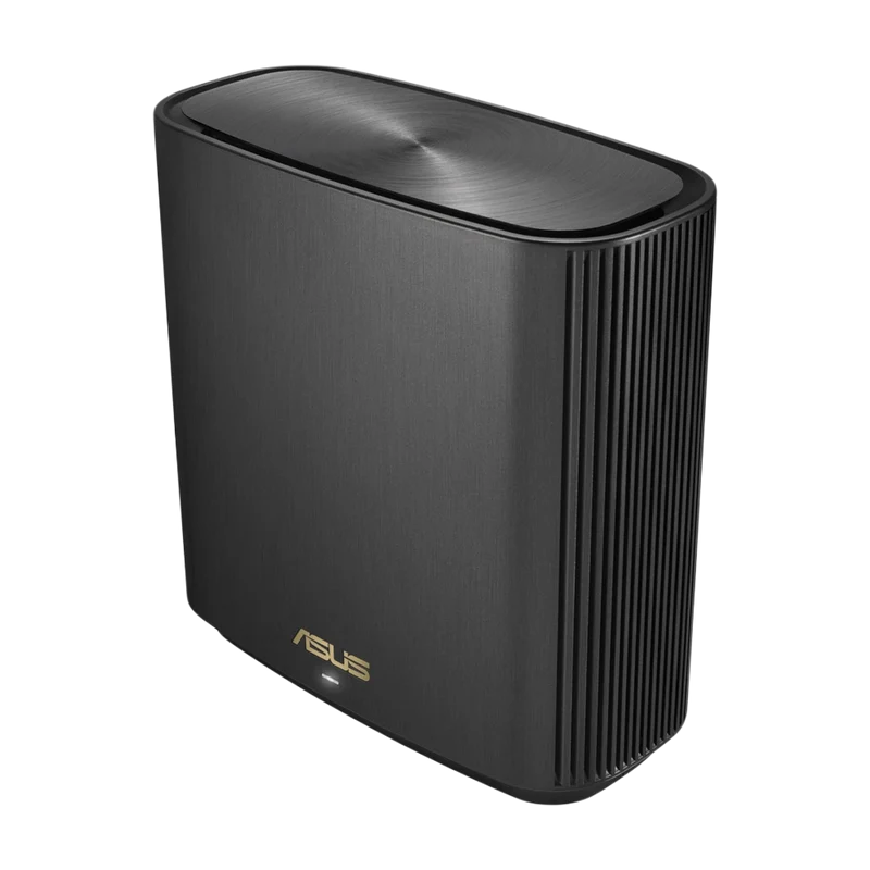نظام أسوس زين واي فاي AX XT8، AX6600 ميش واي فاي 6 ثلاثي النطاق للمنزل بالكامل، عبوة قطعة واحدة، أسود