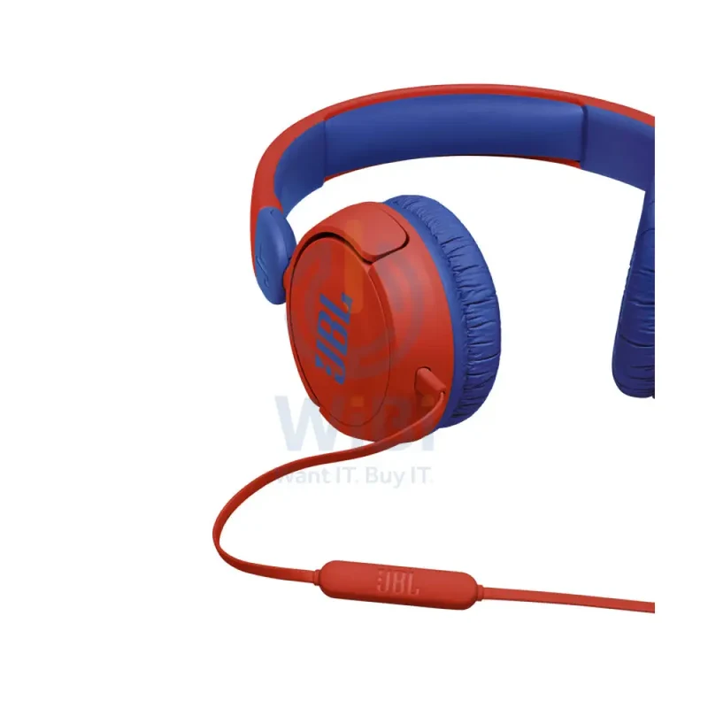JBL JR310 Wired Kids Headphones - Over-ear / Wired / Red