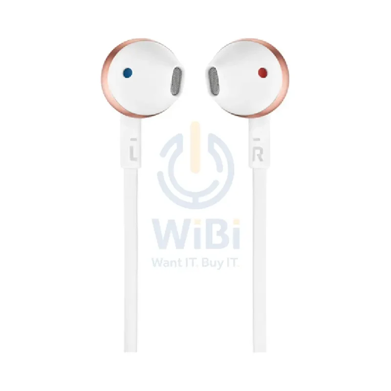 JBL Tune 205 Earphones - In-Ear / Wired / Rose Gold