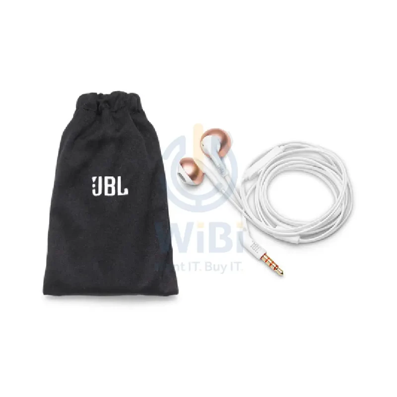 JBL Tune 205 Earphones - In-Ear / Wired / Rose Gold