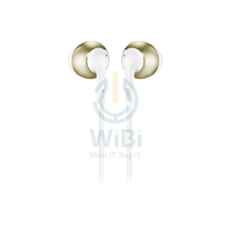 JBL Tune 205BT Earbuds - In-Ear / Wireless / Champagne Gold