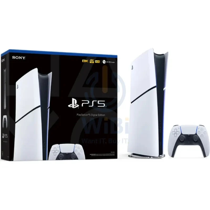Sony Playstation 5 Slim Console Digital Edition White - 1TB Storage