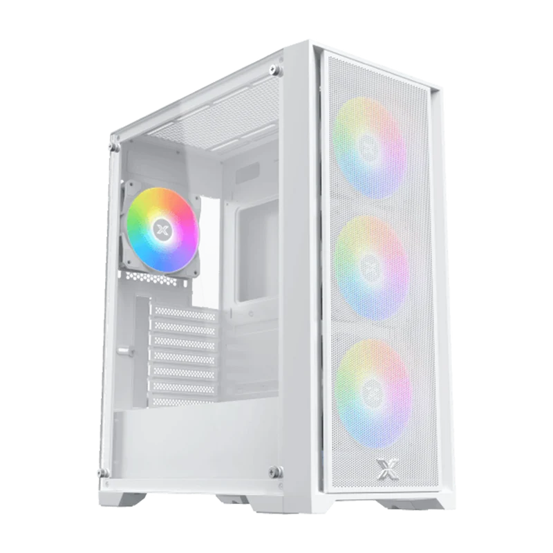 XIGMATEK GAMING X II ARCTIC RGB ATX Case - White