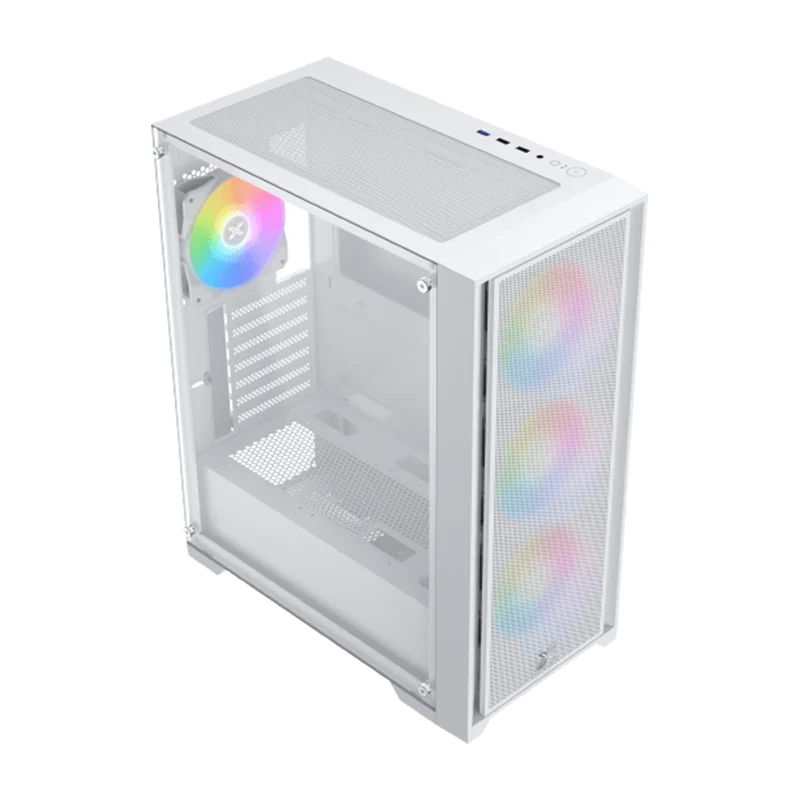 XIGMATEK GAMING X II ARCTIC RGB ATX Case - White
