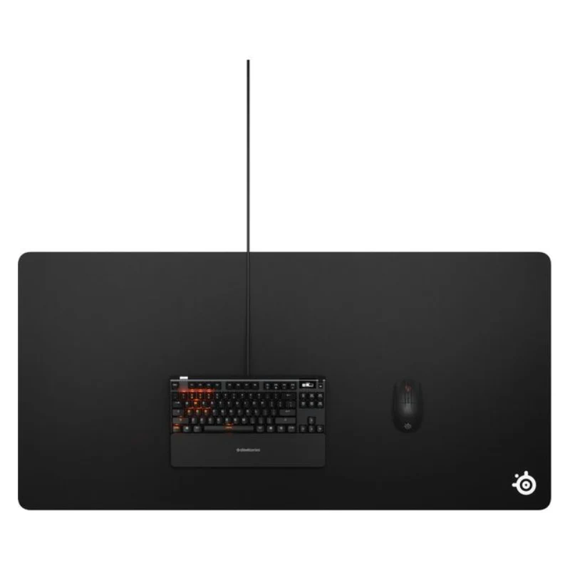 ماوس باد ألعاب ستيل سيريز QcK 3XL - 3XL / أسود