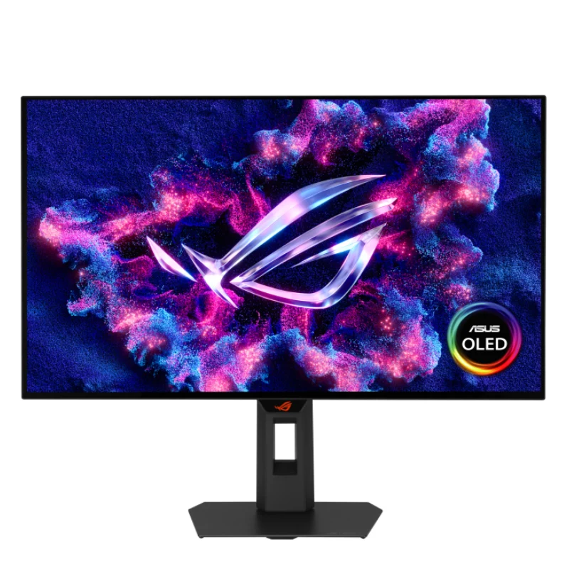 شاشة ألعاب أسوس آر أو جي ستريكس OLED XG27AQDMGR الجيل الثاني، مقاس 27 بوصة OLED، تردد تحديث 240 هرتز، زمن استجابة 0.03 مللي ثانية، يو إس بي-A، HDMI 2.1، ديسبلاي بورت 1.4