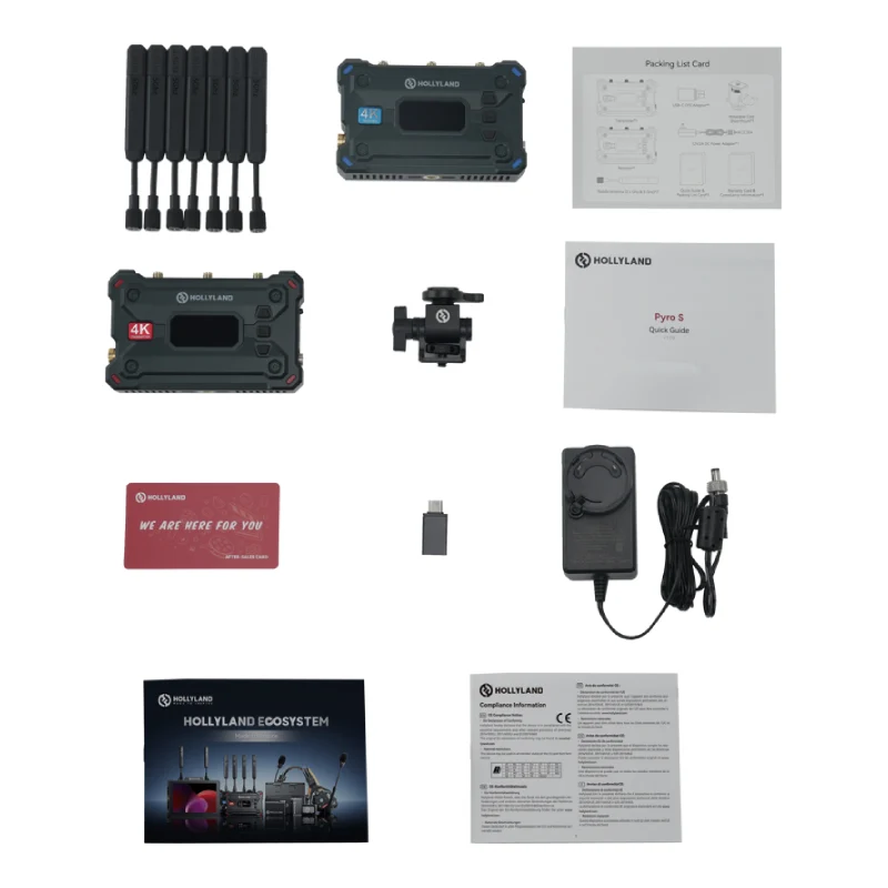 HOLLYLAND Pyro S 4K HDMI/SDI Wireless Video Transmission System