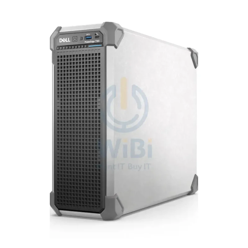 خادم تاور ديل باور إيدج T160، معالج زيون 6315P بتردد 2.80 جيجاهرتز، 4 أنوية، ذاكرة وصول عشوائي 32 جيجابايت، محركا أقراص صلبة بسعة 1 تيرابايت لكل منهما، بقدرة 300 واط